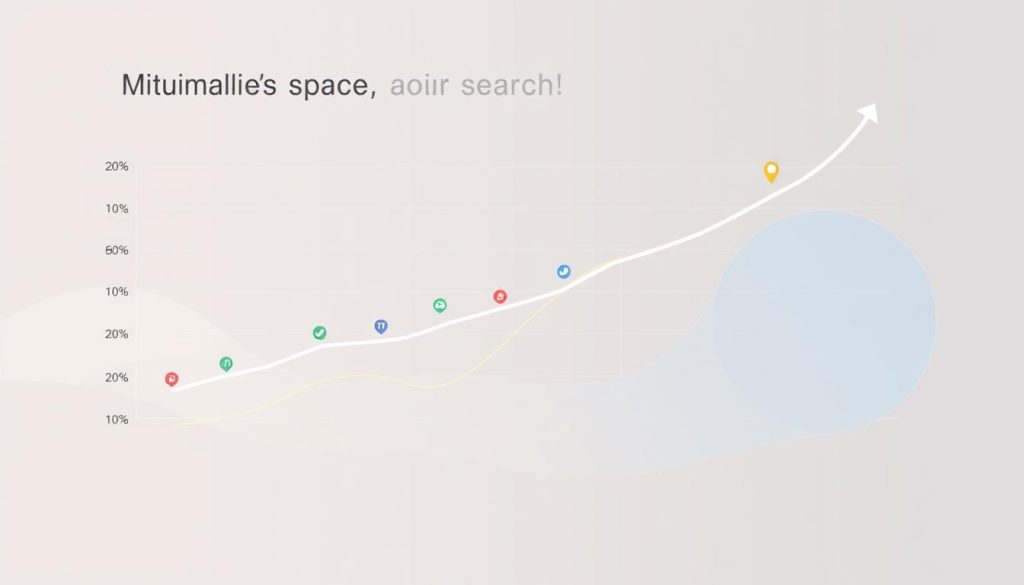 Mobile search trends graph