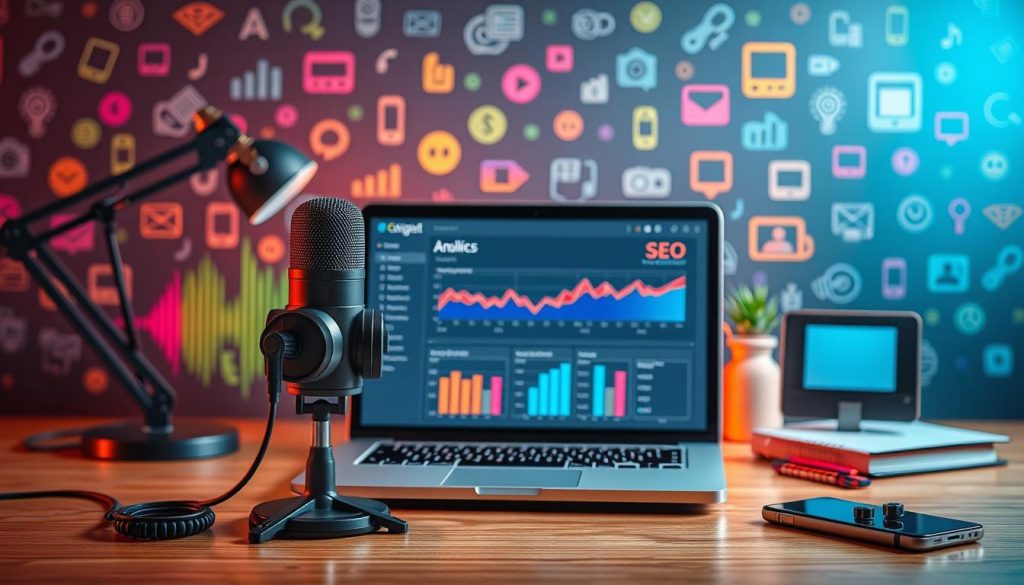 Podcast and video marketing for SEO